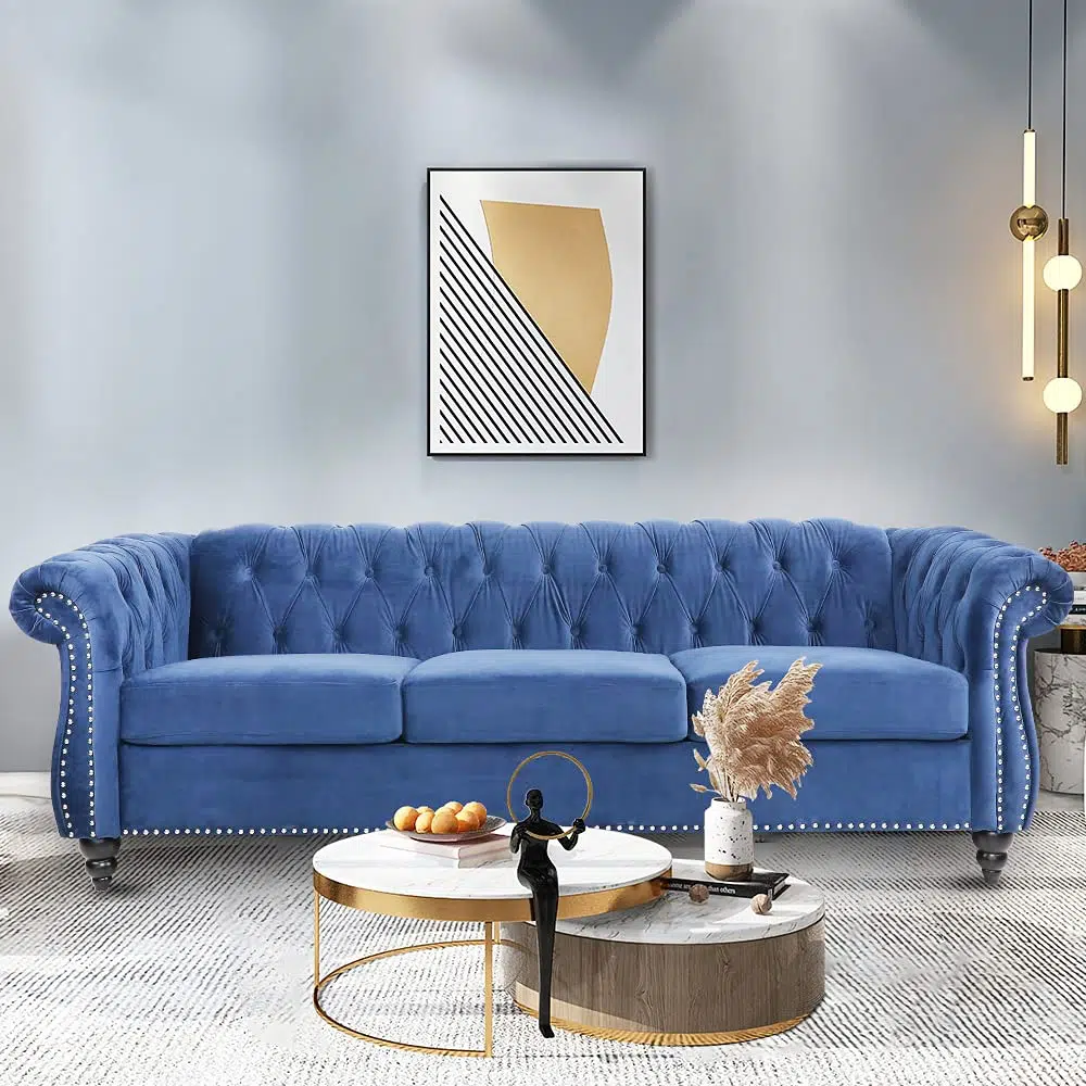 Aria 3-Seater Velvet Sofa