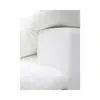 American 3-Seater Polyester Fabric L-Shape Sofa – White