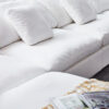 Danietta Luxury 6 Seater Sofa U-Shape Couch Sofa – White
