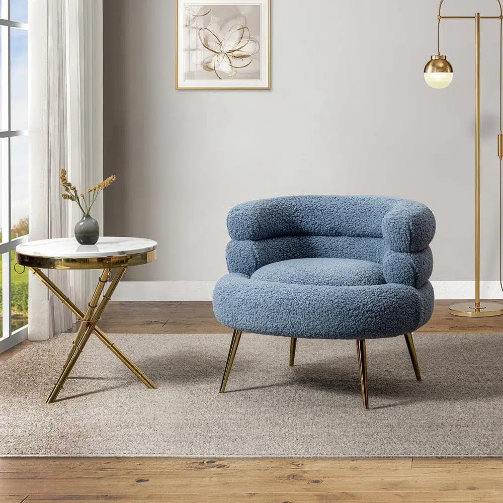 Virbius Boucle Armchair 1 Seater Sofa