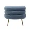 Virbius Boucle Armchair 1 Seater Sofa