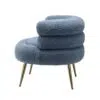 Virbius Boucle Armchair 1 Seater Sofa