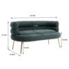 Flared 2 Seater Armchair