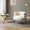 Virbius Boucle Armchair 1 Seater Sofa