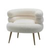Virbius Boucle Armchair 1 Seater Sofa