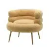 Virbius Boucle Armchair 1 Seater Sofa