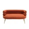 Flared 2 Seater Armchair