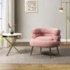 Virbius Boucle Armchair 1 Seater Sofa