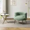 Virbius Boucle Armchair 1 Seater Sofa
