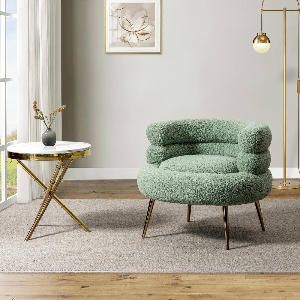 Virbius Boucle Armchair 1 Seater Sofa