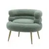 Virbius Boucle Armchair 1 Seater Sofa