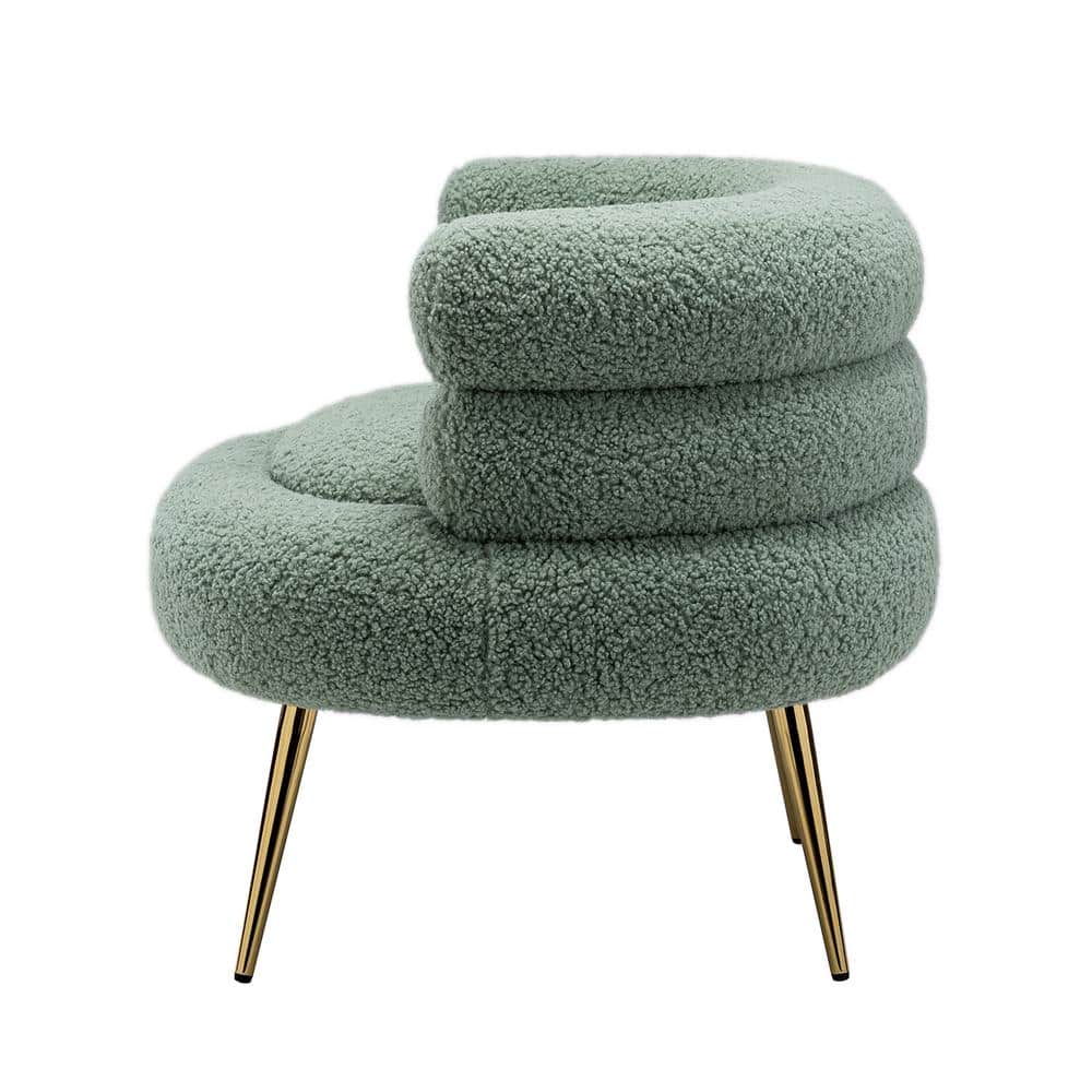 Virbius Boucle Armchair 1 Seater Sofa
