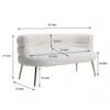 Flared 2 Seater Armchair
