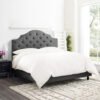 Almira Tufted Velvet Bed
