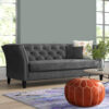 Ansil Regal 3 Seater Velvet Sofa