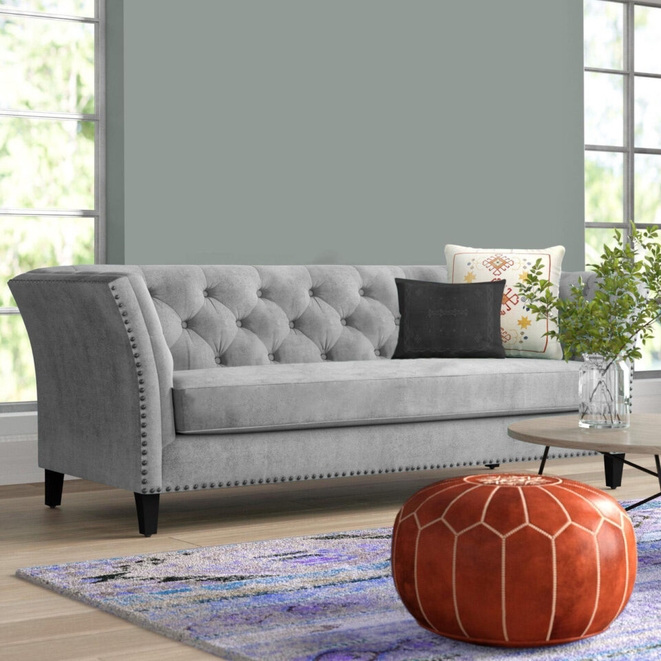 Ansil Regal 3 Seater Velvet Sofa
