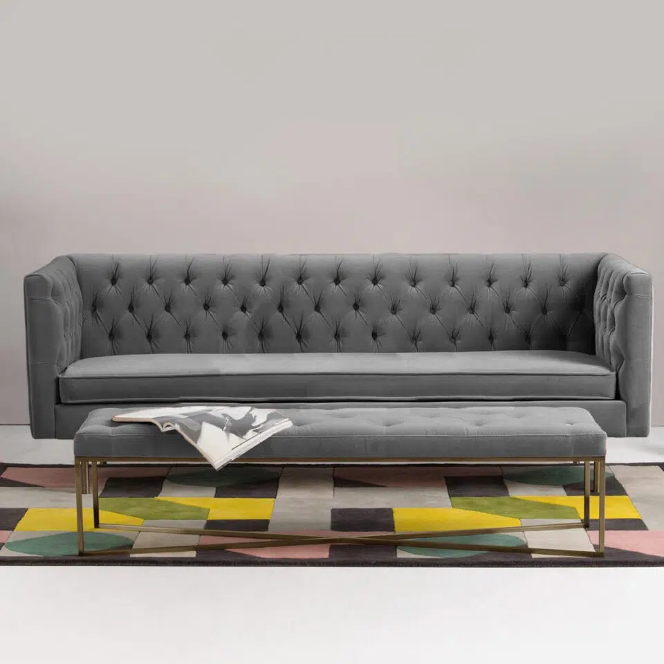 Astorn 3 Seater Velvet Sofa