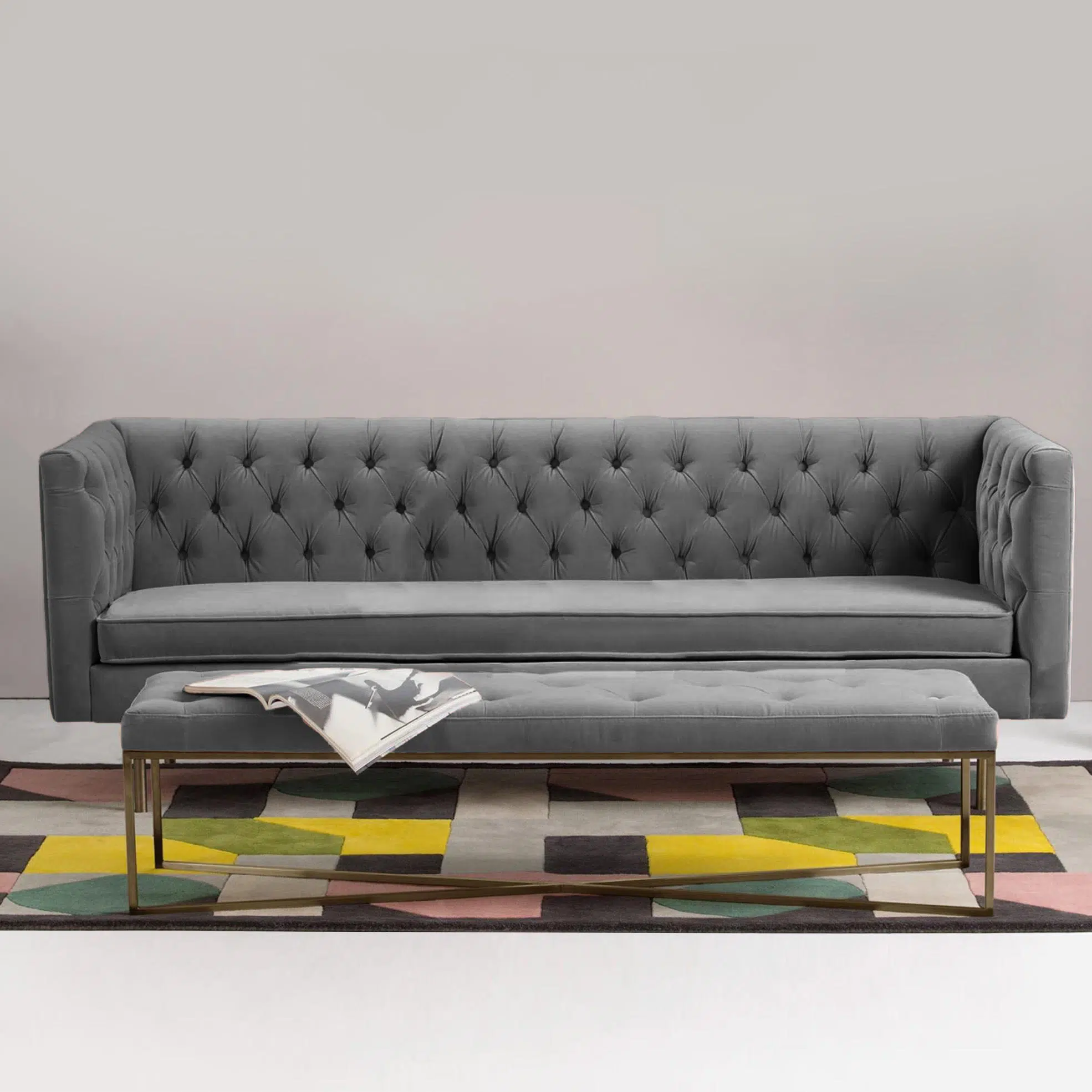 Astorn 3 Seater Velvet Sofa