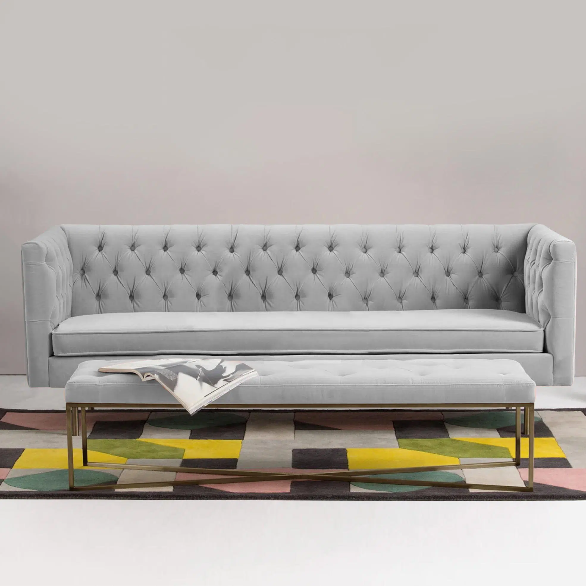 Astorn 3 Seater Velvet Sofa