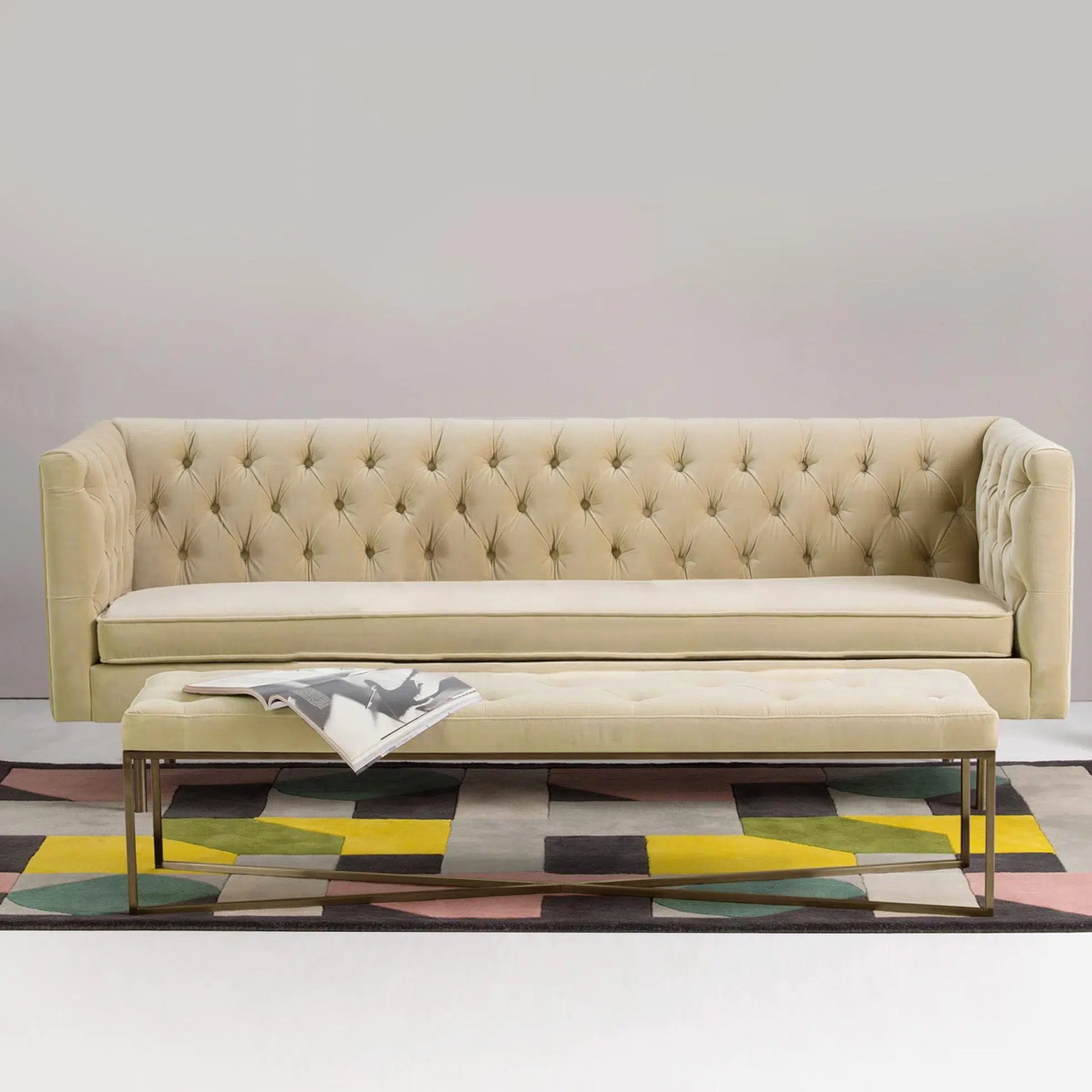 Astorn 3 Seater Velvet Sofa