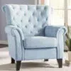 Bronston 1 Seater Velvet Armchair