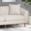 Royal 2 Seater Poly Cotton Linen Sofa