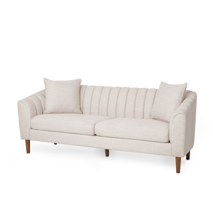 Royal 2 Seater Poly Cotton Linen Sofa