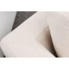 Vimle 4 Seater L-Shape Polyester Sofa – Beige