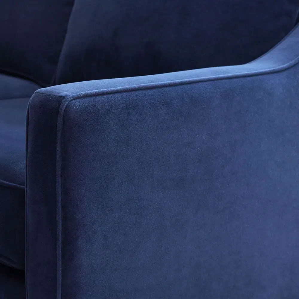 Elisa 3 Seater L-Shape Velvet Sofa