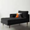 Julia 1 Seater Velvet Chaise
