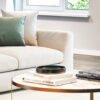 Vimle 4 Seater L-Shape Polyester Sofa – Beige