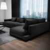 Gronlid 5 Seater L-Shape Polyester Sofa