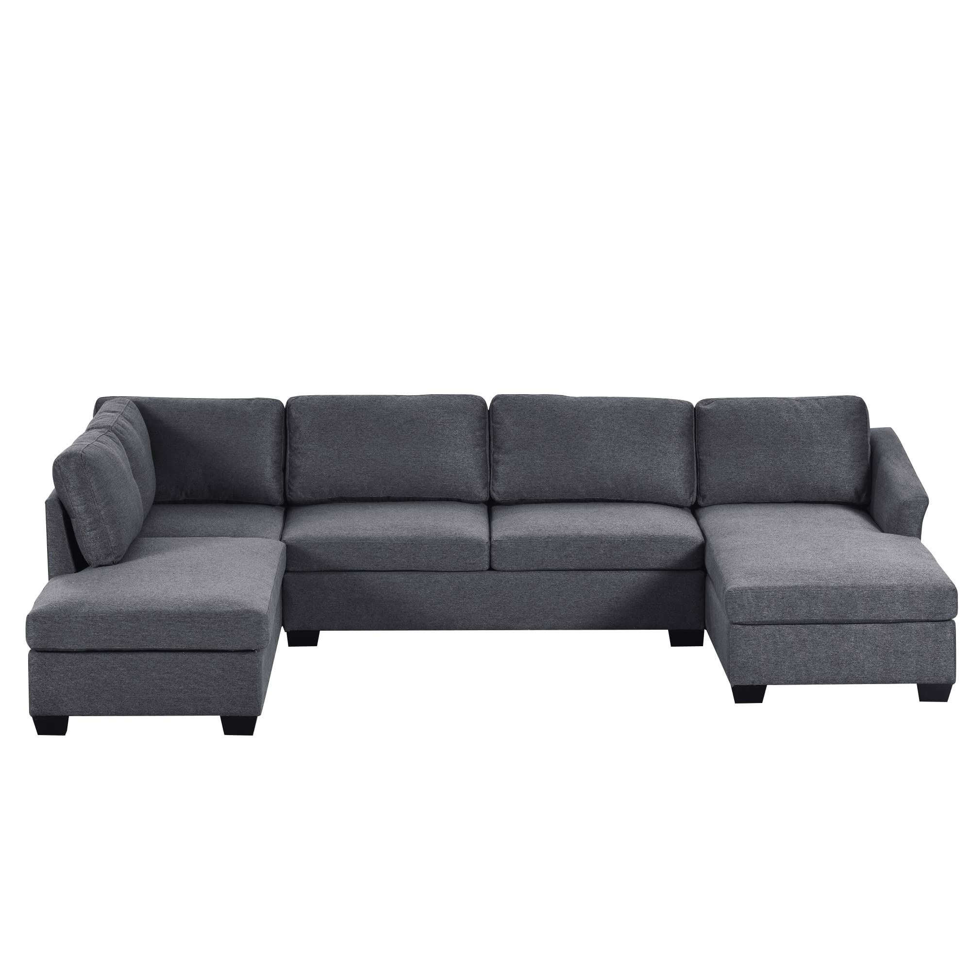 Jattebo 5-Seater U-Shape Polyester Sofa