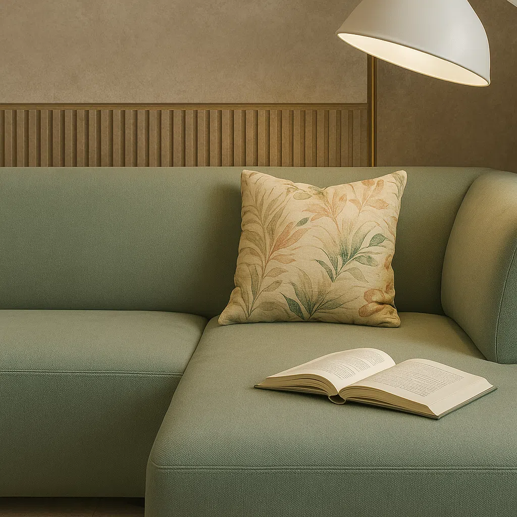 Mont 3 Seater L-Shape Velvet Sofa