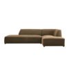 Mont 3 Seater L-Shape Velvet Sofa