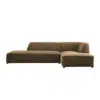Mont 3 Seater L-Shape Velvet Sofa