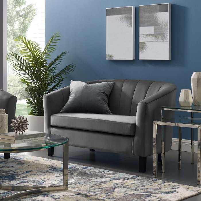 Nelson 2 Seater Velvet Sofa