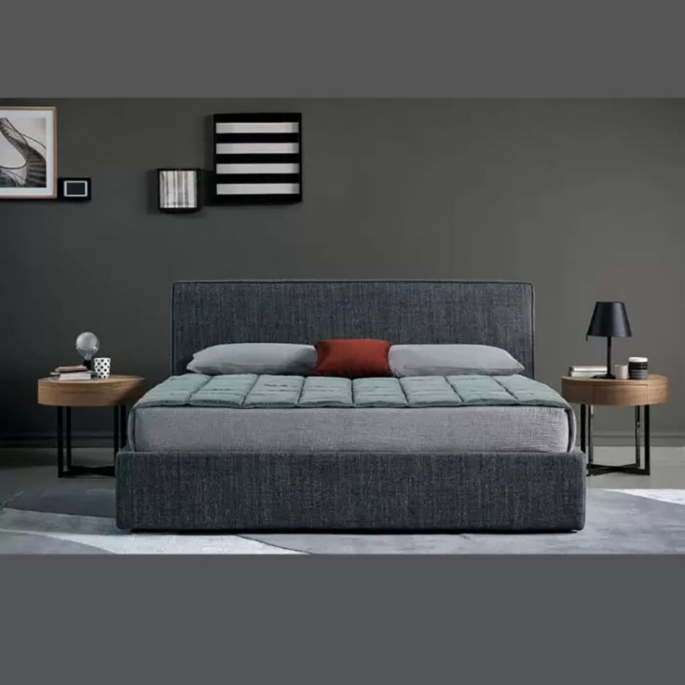 Malm Squared Upholstered Bed