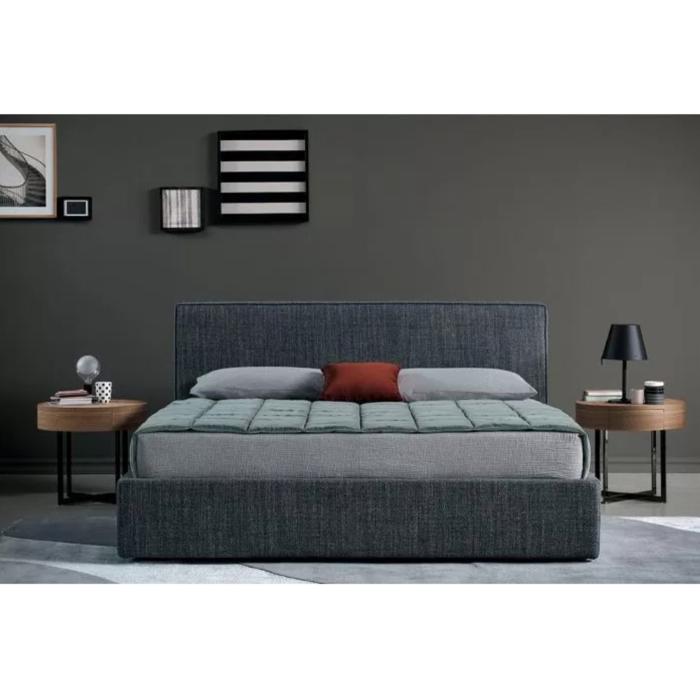 Malm Squared Upholstered Bed