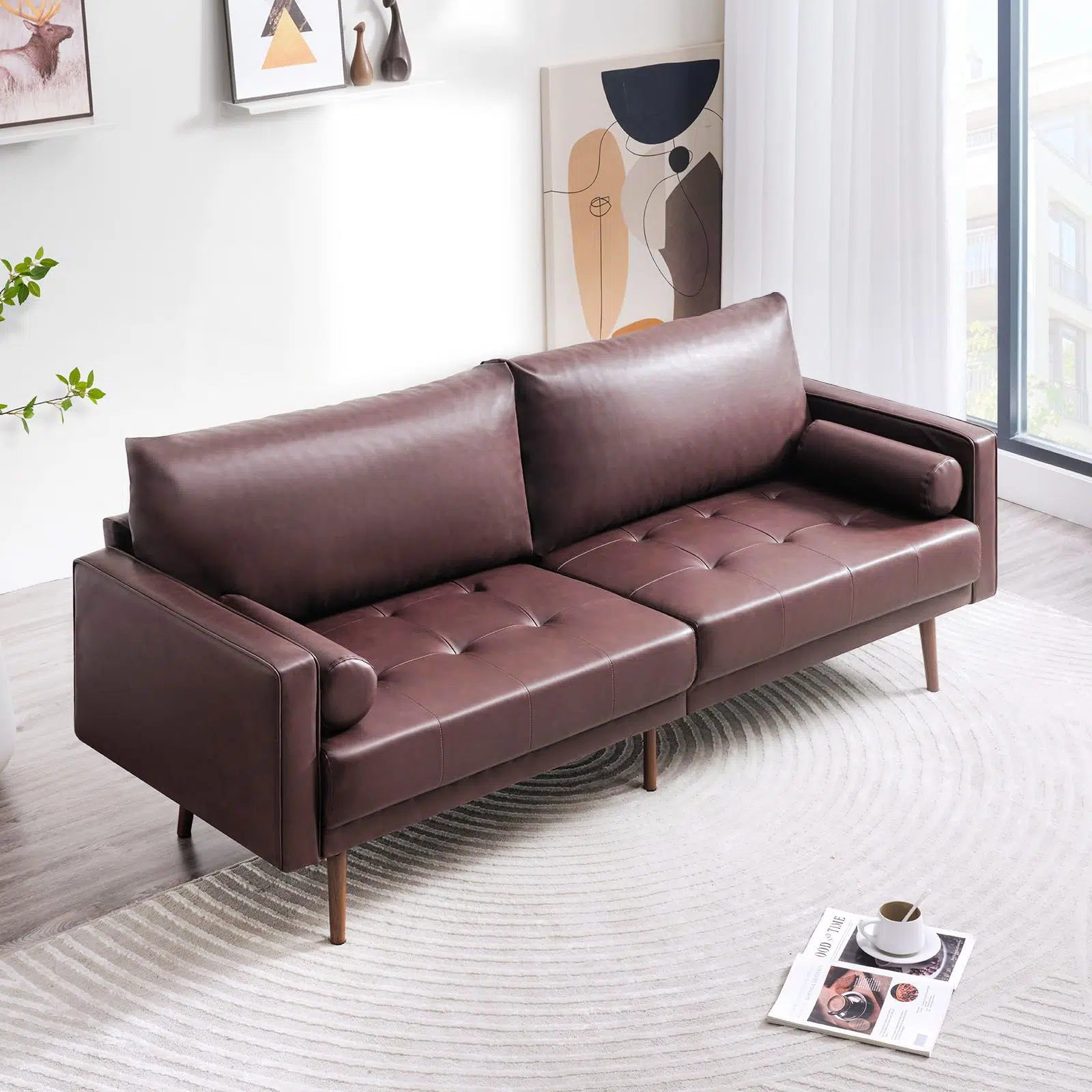 Brooklyn 2 Seater Leather Sofa