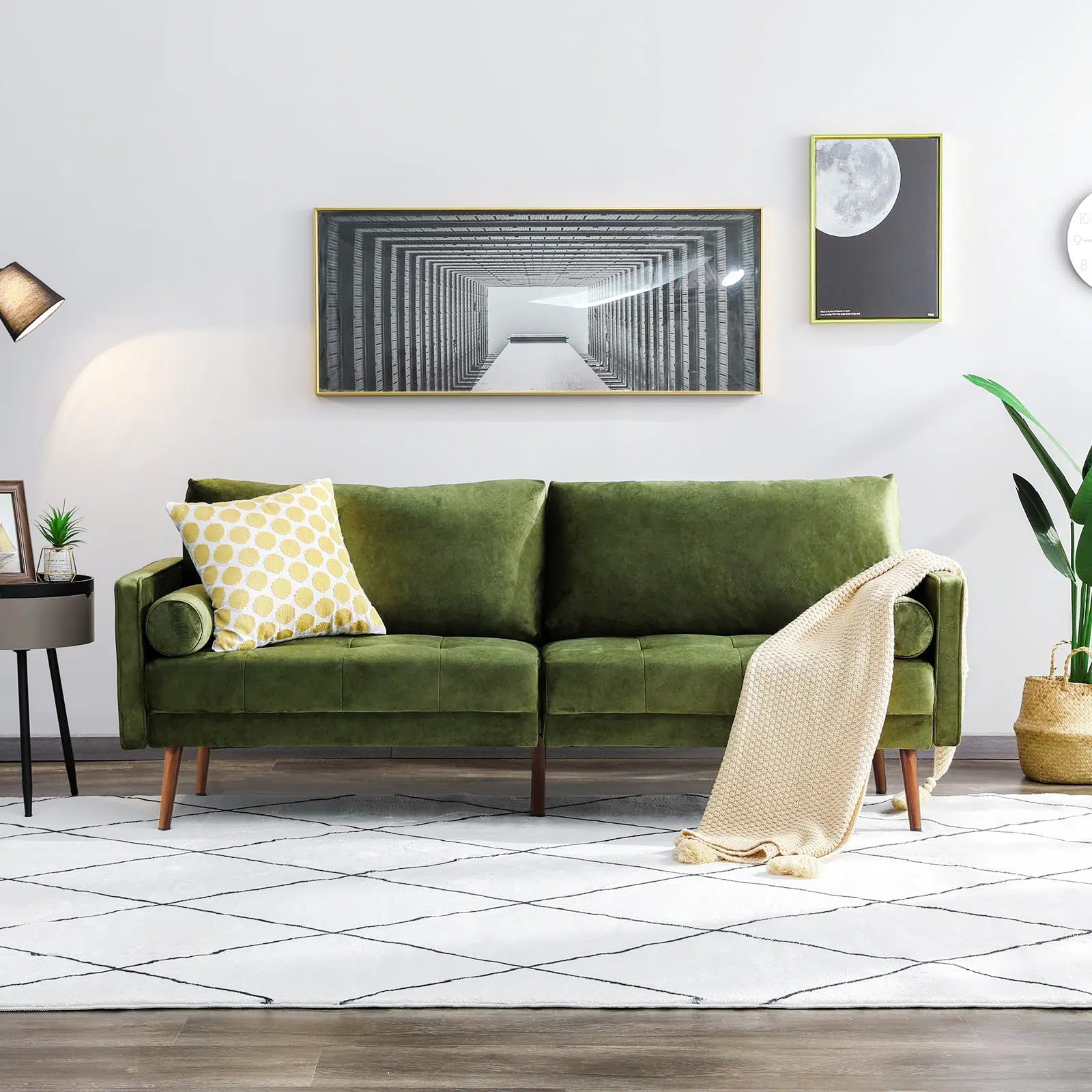 Brooklyn 2 Seater Velvet Sofa