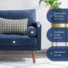 Brooklyn 2 Seater Velvet Sofa