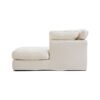 Eclipse 4 Seater L-Shape Polyester Sofa – White
