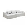 Annalisa 3 Seater L-Shape Velvet Sofa