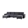 Cambridge 4 Seater U-Shape Polyester Sofa