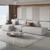 Costa Modular 4 Seater L-Shape Velvet Sofa