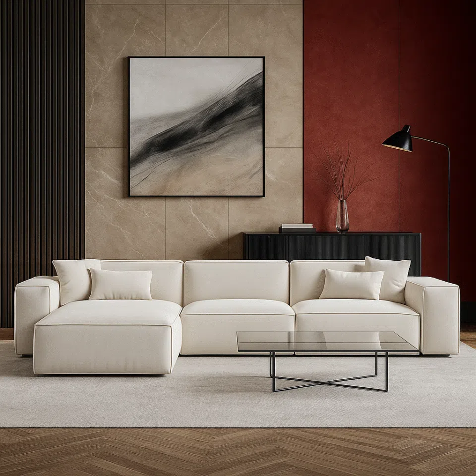 Carol Corner 3 Seater L-Shape Sofa…