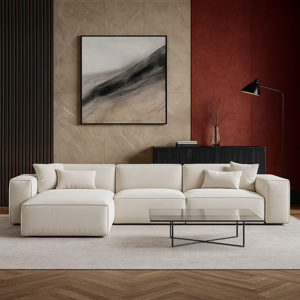 Carol Corner 3 Seater L-Shape Sofa