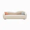 Jamaica Modular 3 Seater Velvet Sofa – Beige