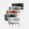 Gary Barrel Swivel Armchair